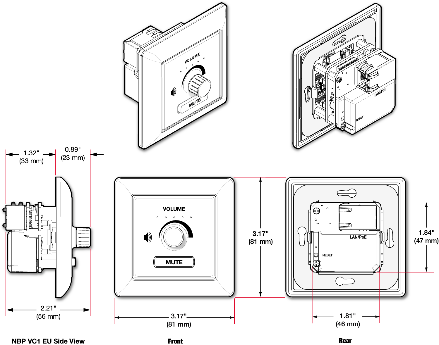 NBP VC1 EU dimensions diagram